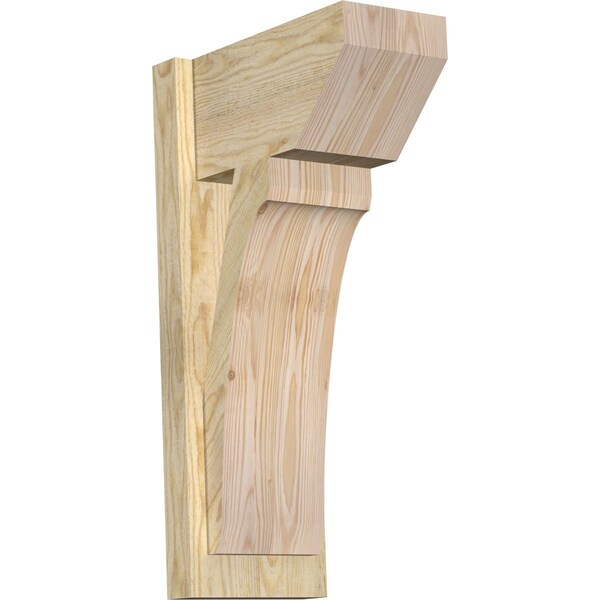 Ekena Millwork Legacy Slat Rough Sawn Outlooker, Douglas Fir, 8"W x 14"D x 26"H OUT08X14X26LEC06RDF - main